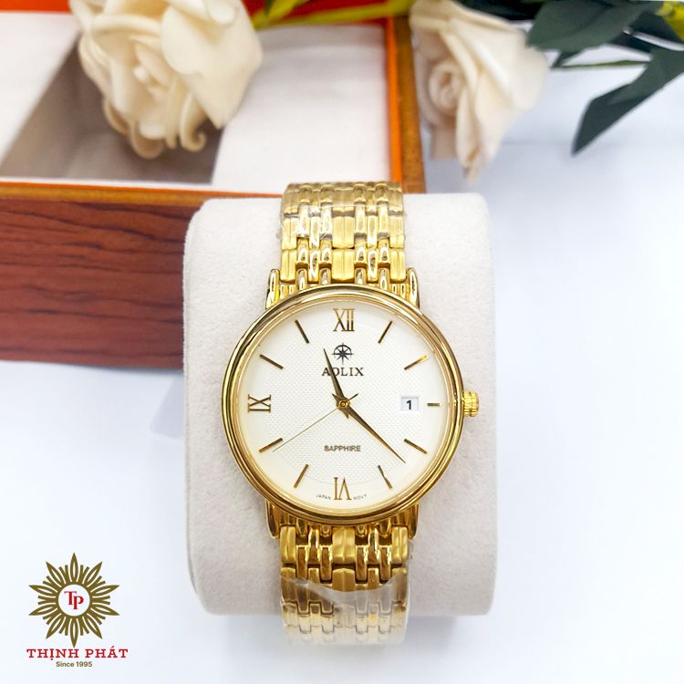 Aolix 9100l - Nam - Quartz (pin) - MẶt SỐ 38mm (3)