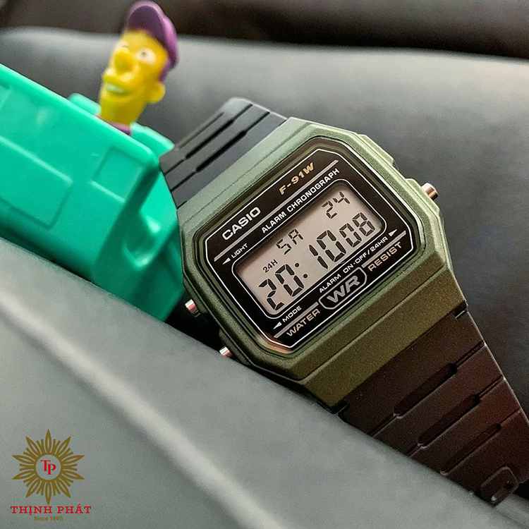ĐỒNG HỒ CASIO ĐIỆN TỬ F-91WM-3ADF