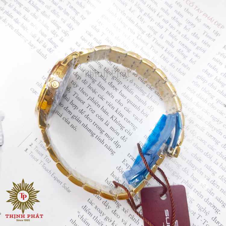 Sunrise 2138SA - ĐÔI NAM NỮ - DÂY THÉP KHÔNG GỈ - MÁY PIN (QUARTZ)