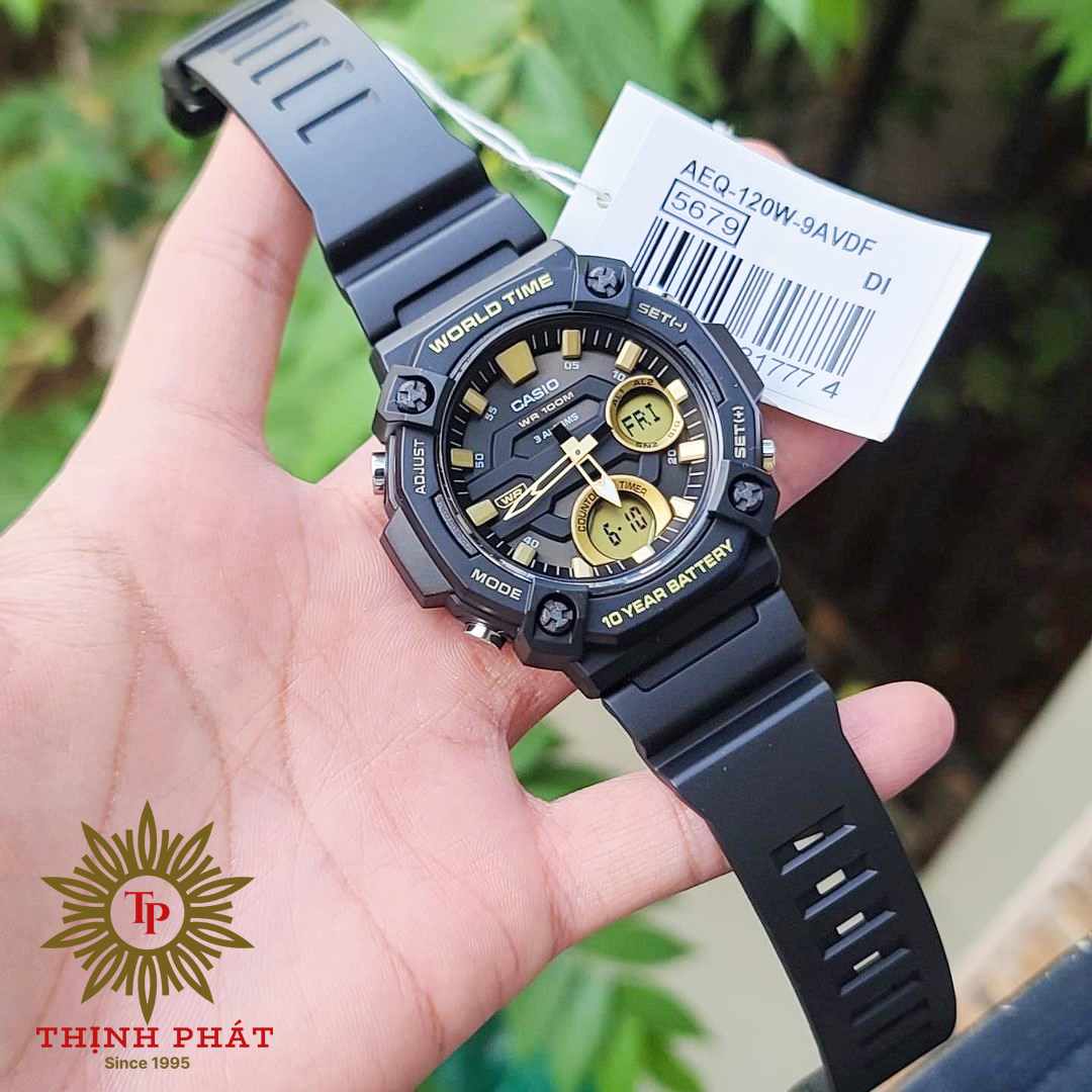 Dong Ho Casio Aeq-120w-9avdf