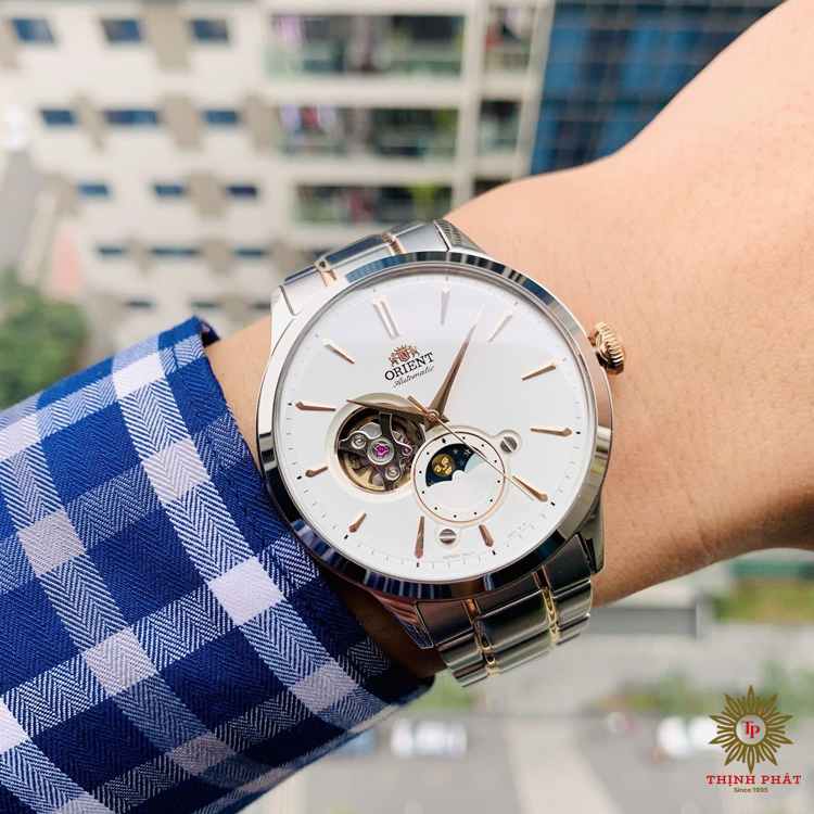 ORIENT RA-AS0101S10B - NAM - DÂY THÉP KHÔNG GỈ - KÍNH KHOÁNG - MÁY AUTOMATIC - MẶT SỐ 41.5MM