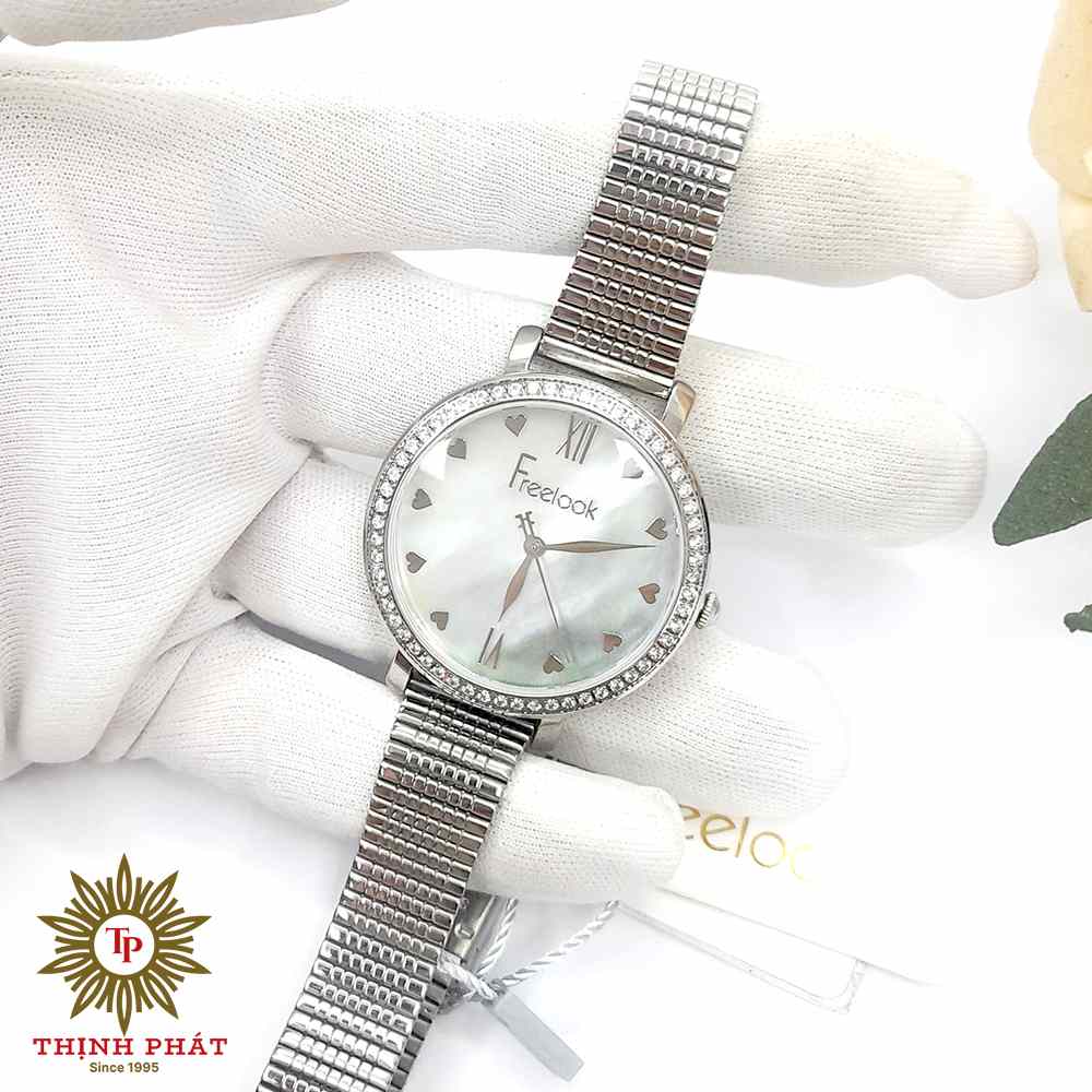 FREELOOK FL.1.10058.1 - NỮ - DÂY THÉP KHÔNG GỈ - MÁY PIN (QUARTZ) - MẶT SỐ 35MM