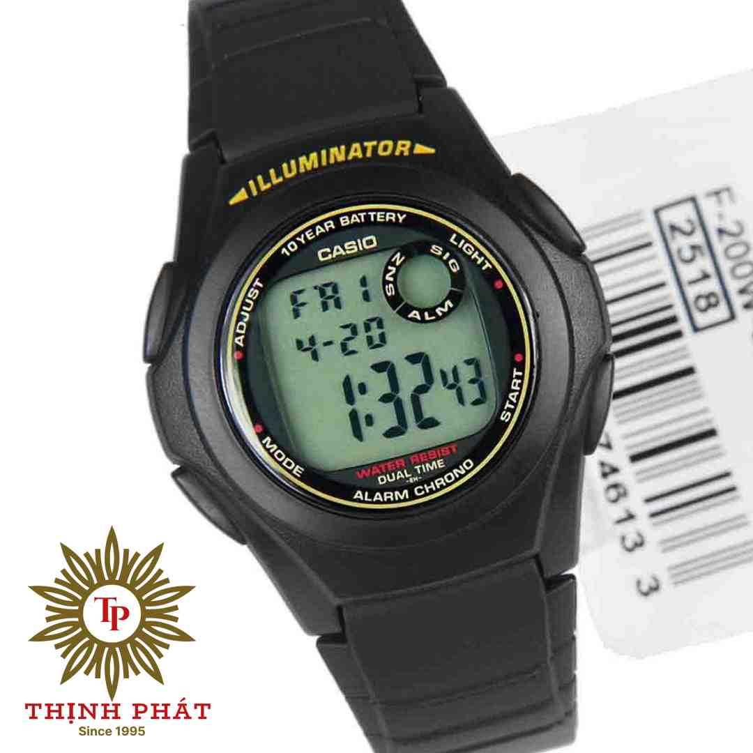 Dong Ho Casio F-200w-9adf (2)