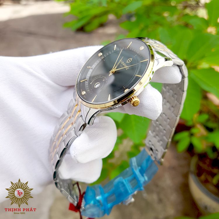 SUNRISE 1223SA - NAM - DÂY KIM LOẠI - MÁY PIN (QUARTZ) - KÍNH SAPPHIRE - MẶT SỐ 40MM