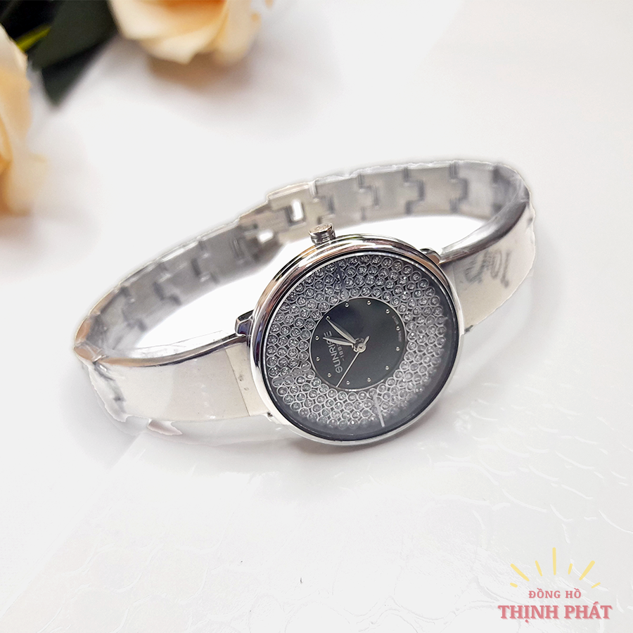 SUNRISE 9987SA - NỮ - SIZE 28MM - DÂY KIM LOẠI - MÁY PIN (QUARTZ) - KÍNH SAPPHIRE - CHỐNG NƯỚC 3ATM