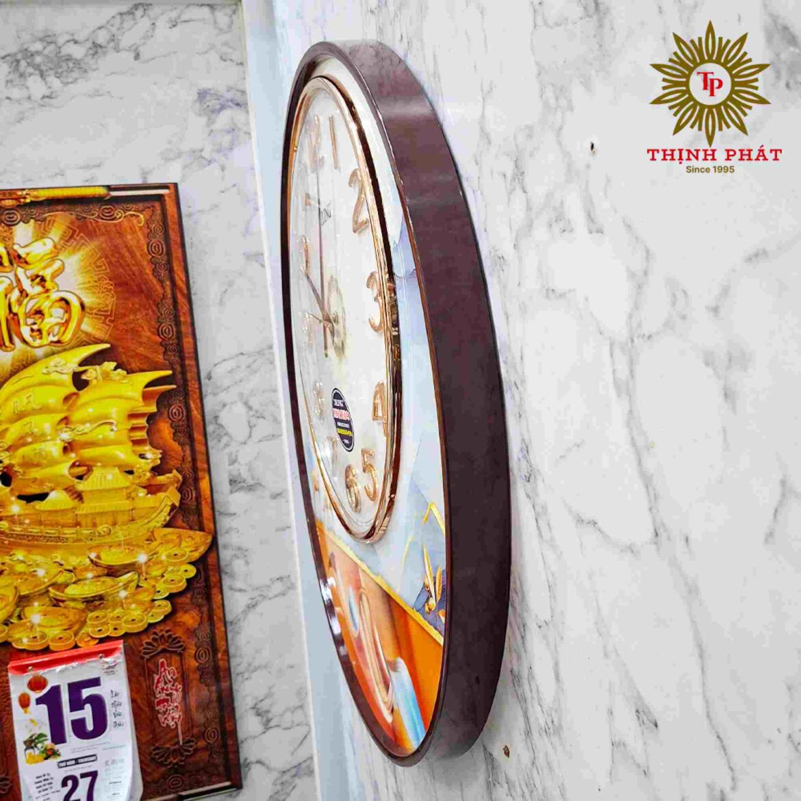 ĐỒNG HỒ TREO TƯỜNG DILING 3008 - ĐƯỜNG KÍNH 60CM